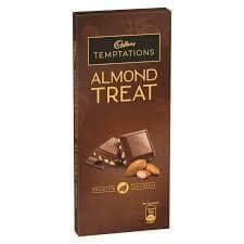 Cadbury Temptations Almond Treat Premium Chocolate Bar 72g