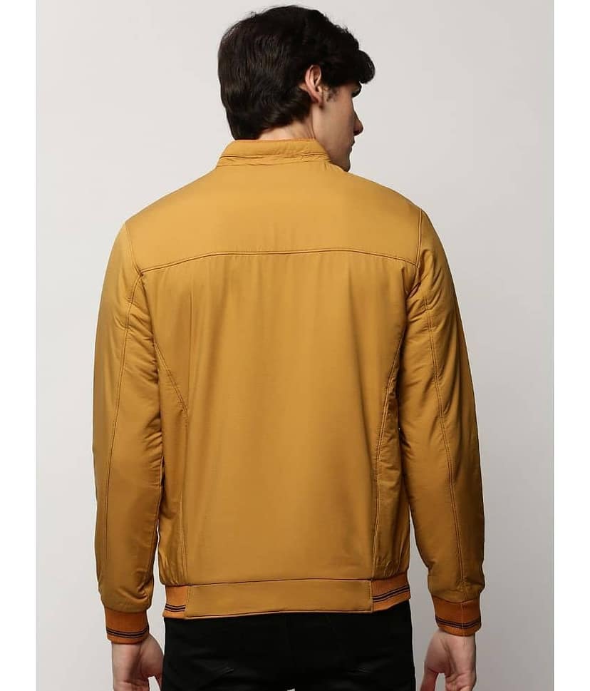 Showoff Nylon Men's Windcheater Jacket - Mustard ( Pack of 1 ) view 4