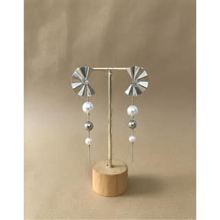 Earrings Fan Drop