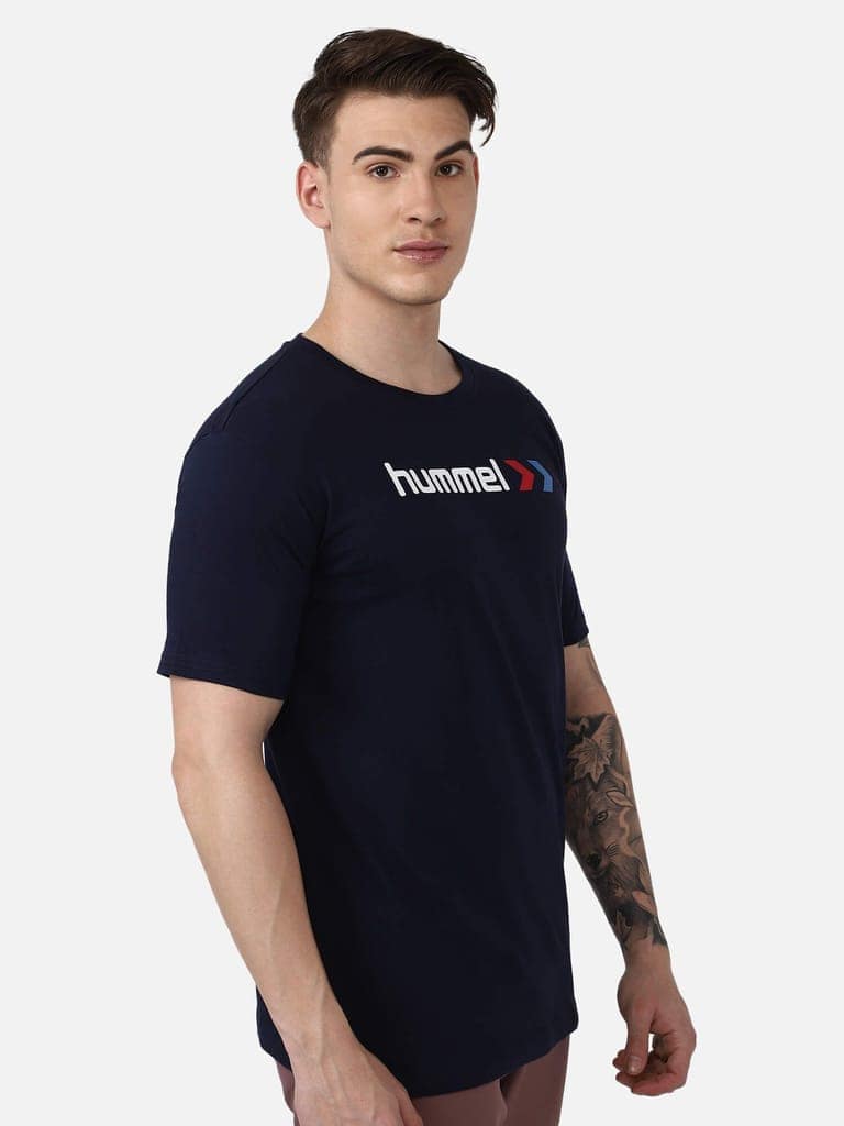 Ombi Round Neck Cotton Rich Half Sleeve Solid Regular fit Cottonpoly T-shirt for Men Comfortable soft Breathable Fabric Stretchable for Everyday Use Ideal for Casualwear view 2
