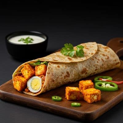 Paneer Egg Roll