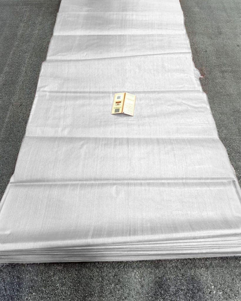 Silkmark Certified Pure Tussar Silk Fabric White Color-4727