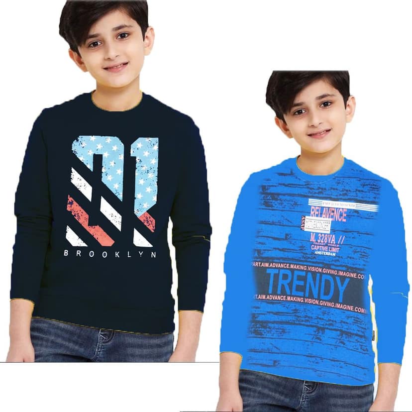 CRAZYON BOYS FULLSLEEVE T-SHIRTS P(2) view 6