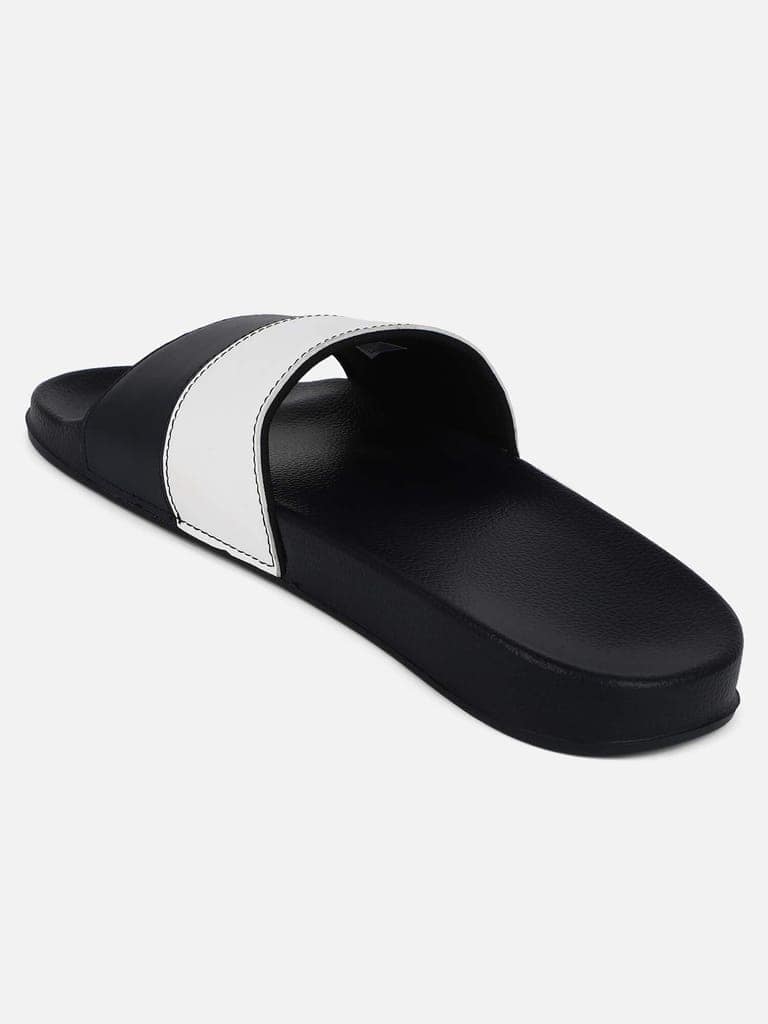 hummel CAMP MEN COLOUR BLOCK SLIDERS Comfortable Cushioned Sole Arch Support Durable Lightweight Flexible Trendy Style Flip flops and Slippers Slides for Men Daily use Chappal view 4