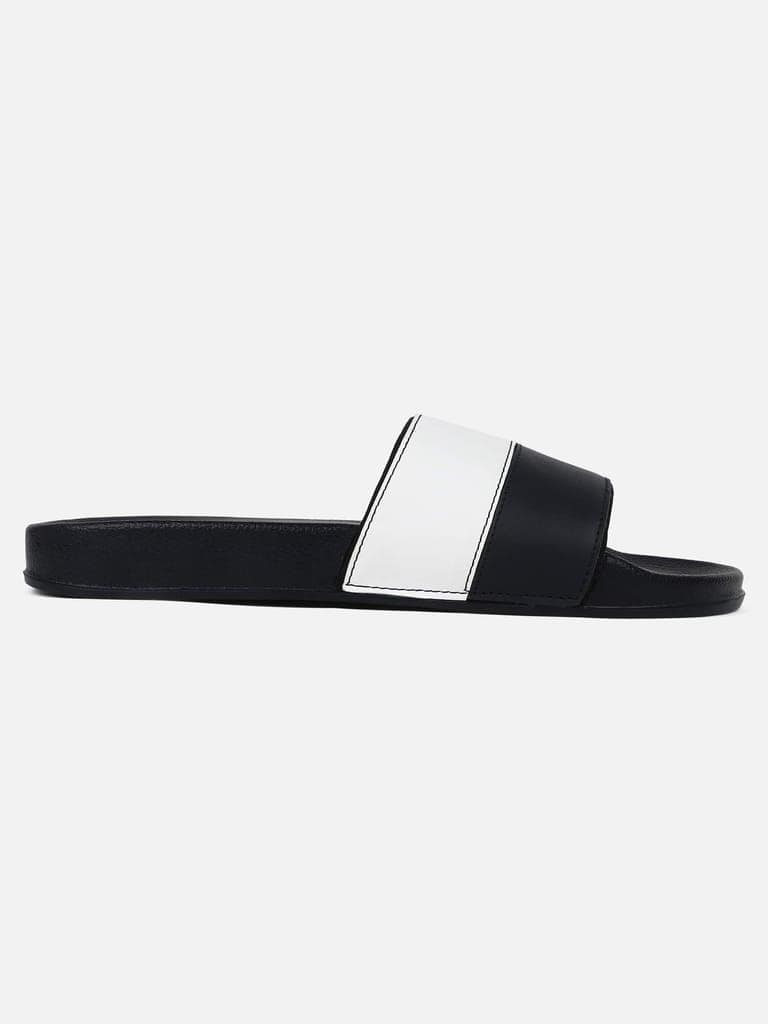 hummel CAMP MEN COLOUR BLOCK SLIDERS Comfortable Cushioned Sole Arch Support Durable Lightweight Flexible Trendy Style Flip flops and Slippers Slides for Men Daily use Chappal view 6