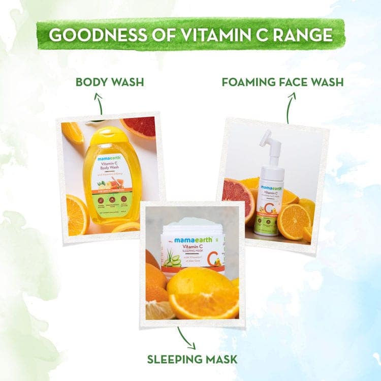 Mamaearth Vitamin C Ultra Light Gel Oil-free Moisturizer With Vitamin C & Aloe Vera Water (200ml) view 5