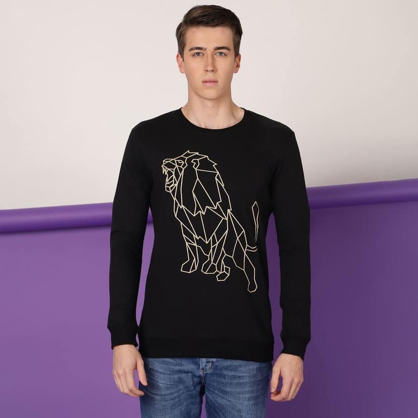 FTX Men Round Neck Printed Full sleeves Tshirt