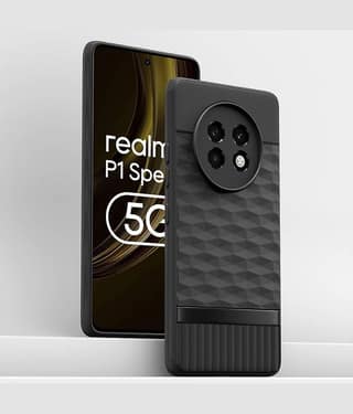 BIG WINGS Shock Proof Case Compatible For Polycarbonate realme P1 Speed 5G ( Pack of 1 )