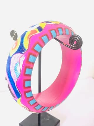 A Quirky Affair - Pink Bangle