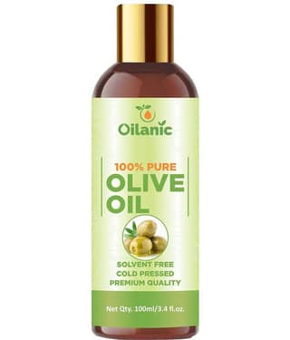 Oilanic Pure & Natural Olive Oil 100 mL Pack of 2