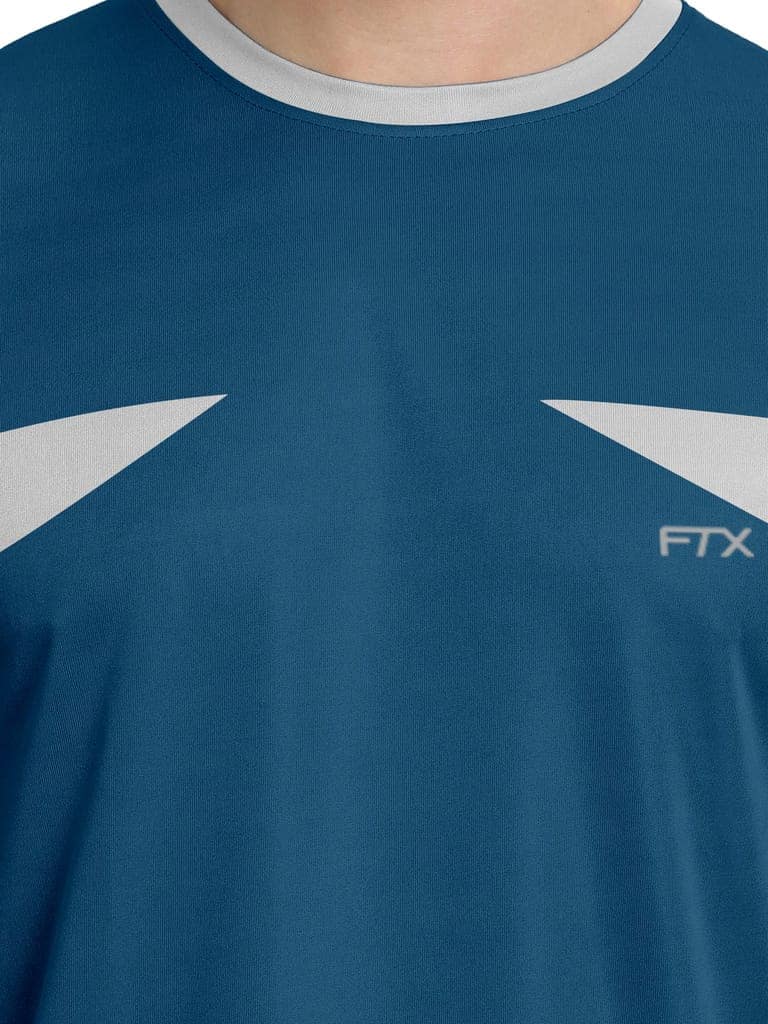 FTX Men Drifit Colorblock Half Sleeve Tshirt view 3