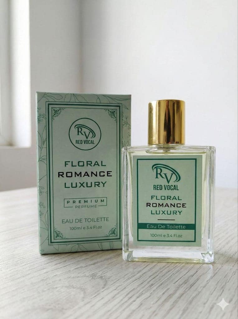 Red Vocal Floral Romance Women’s Luxury Premium Eau De Toilette – 100 ml | Elegant, Floral & Long-Lasting Fragrance view 5