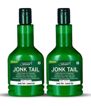 TEKZON Jonk Oil Leech Tail for Hair Growth, 250 mL Pack of 2