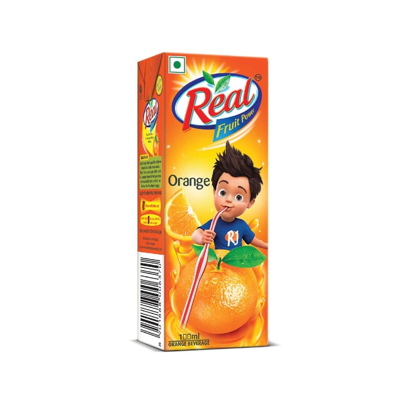 Real Orange Juice, 180 Ml view 2