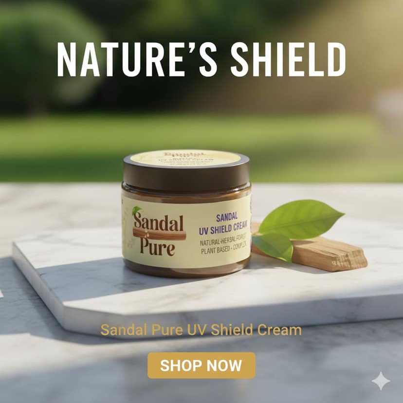 Sandal UV Shield Cream (75 Sun Screen ) view 5