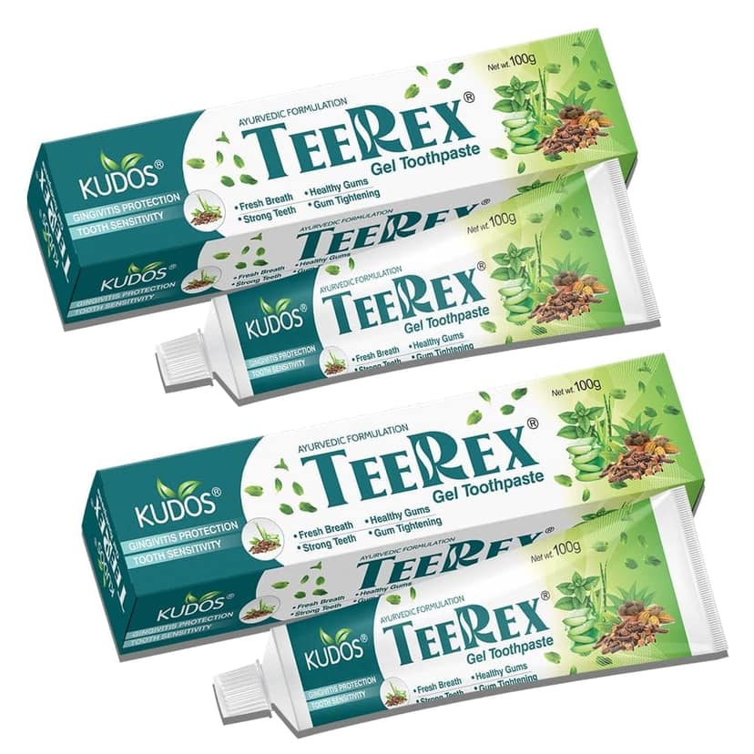 KUDOS AYURVEDA Neem Clove Toothpaste. Prevents cavities,Bad Breath,tooth decay.Help Fights germ,Anti Bacterial GumProtection Daily Use Toothpaste