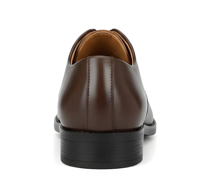WUGO::Latest Fabulous Men Formal Shoes|Brown Derby Shoes|Office Shoes For Men's & Boys (Free Home Delivery) view 4