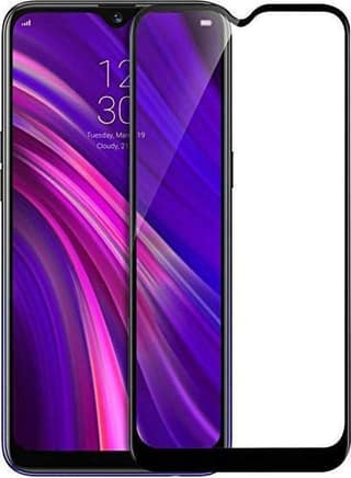 PLUGTECH Advanced Tempered Glass With Anti-Explosion 9H Hardness Edge-To-Edge Coverage Screen Guard for VIVO Y12
