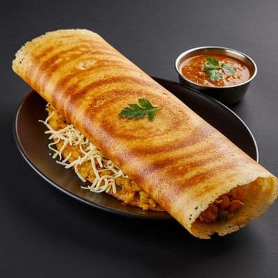 Butter Paper Masala Dosa