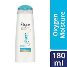 DOVE OXYGEN MOISTURE SHAMPOO 180ML