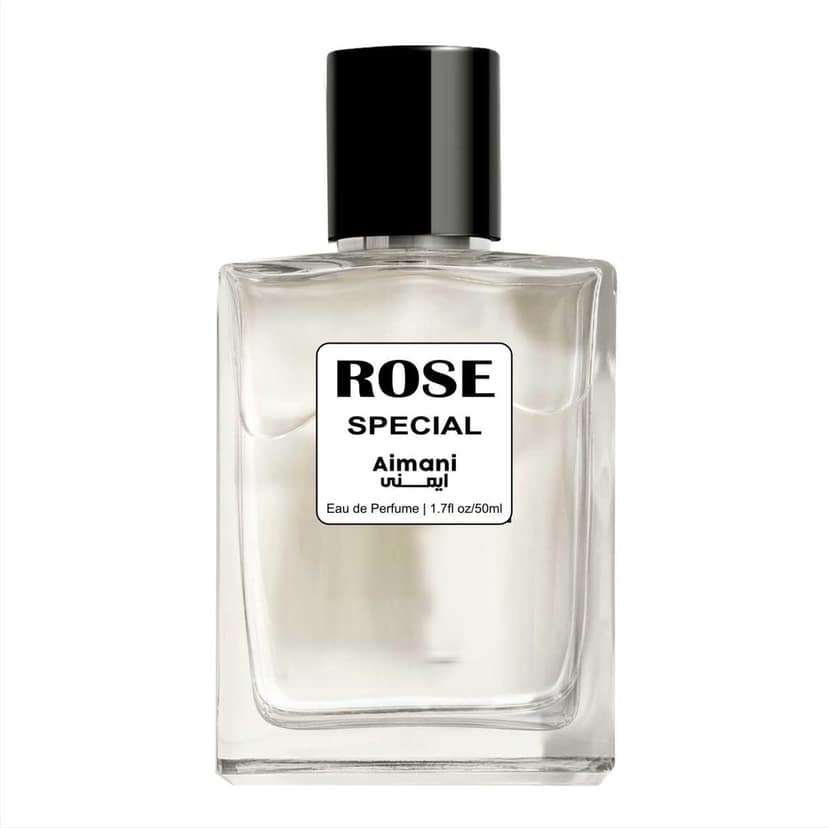 Aimani Rose Special Perfume | Elegant Floral Scent | Premium Eau de Parfum for Women - 50ml