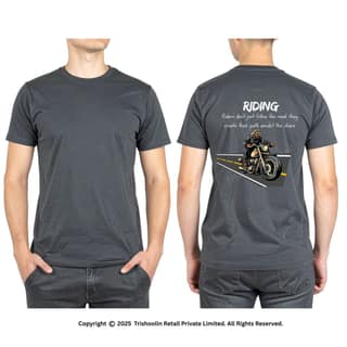Trishoolin Retail T Shirt | Design 10151MB | Printed Round Neck Cotton T-Shirt | Regular Fit