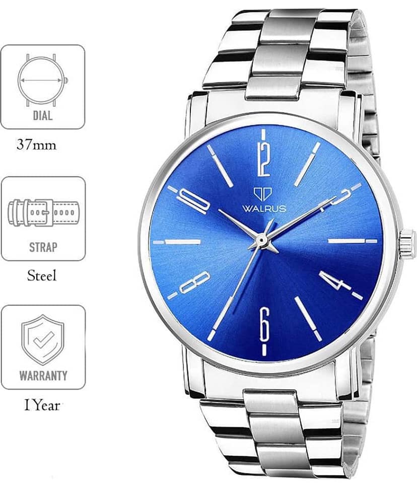 Walrus Lwm-Svt-2-030707WAS Stainless Steel Analog Men's Watch