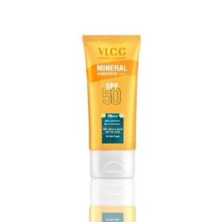 VLCC Mineral Sunscreen Tinted SPF 50 PA+++ Ultra Lightweight Non-Comedogenic - 50 g