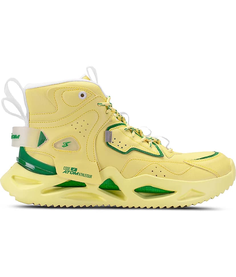 ATOM Chroma Kick Yellow Men's Sneakers view 3
