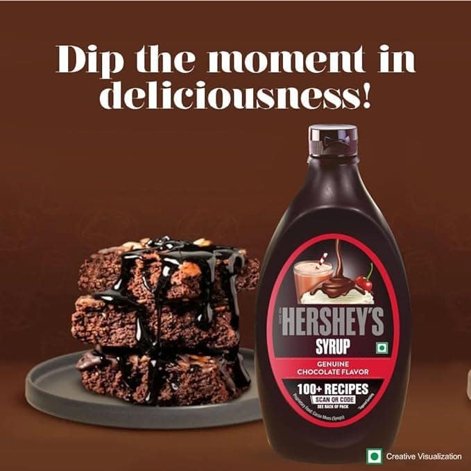 HERSHEY'S Chocolate Flavored Syrup | Delicious Chocolate Flavor | 623 gm view 5