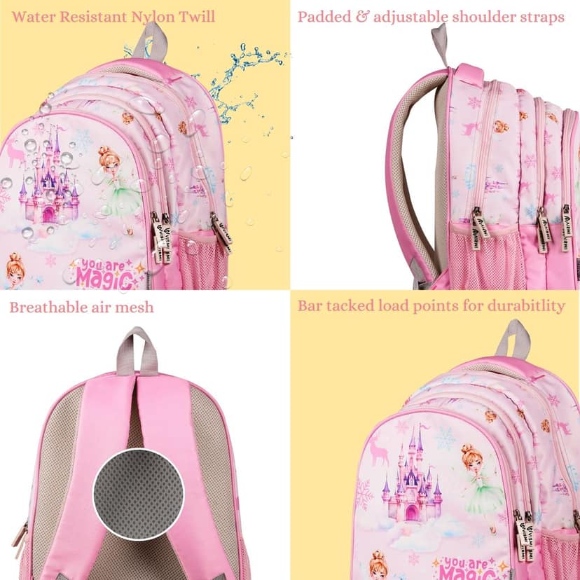 VISMIINTREND School Backpack Bags for Kids | School Bags | Water Resistant | Casual | Picnic | Travel | 5 to 10 Years School Backpack | Bag for Boys | Girls view 9