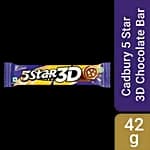 Cadbury 5 Star 3D Chocolate Bar, 42 G
