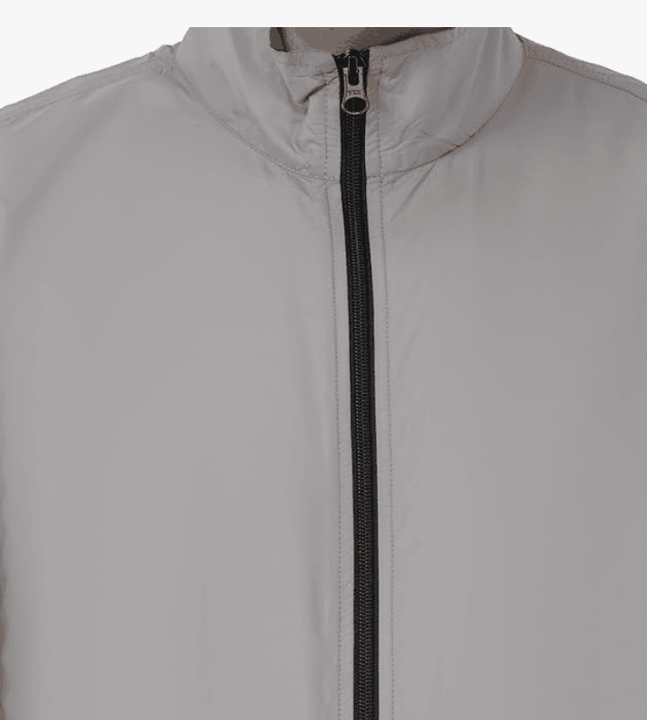 Just Junkies Polyester Men's Solid Grey Windcheater Lightweight Jacket for Bikers, Cycling, Trekking view 4
