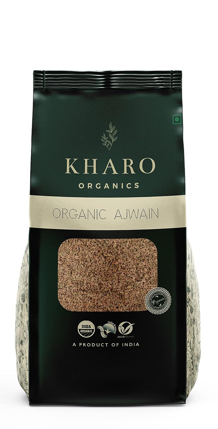 Kharo Organics Ajwain 100 Gms Pack Of 3