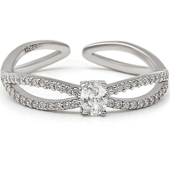 Silver Eternal Ring view 5
