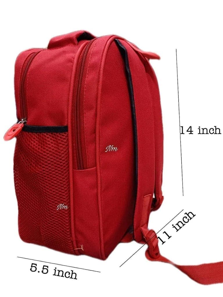 The Ubals Lightweight and Durable Waterproof 3D Cartoon Embossed School Bag for Kids, 14 Inches, Ideal for Students Up to Class 2 view 2