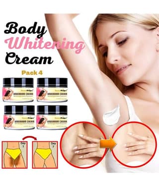 Smartdrops Underarm Whitening Skin Brightning Cream 50 g - Pack of 4