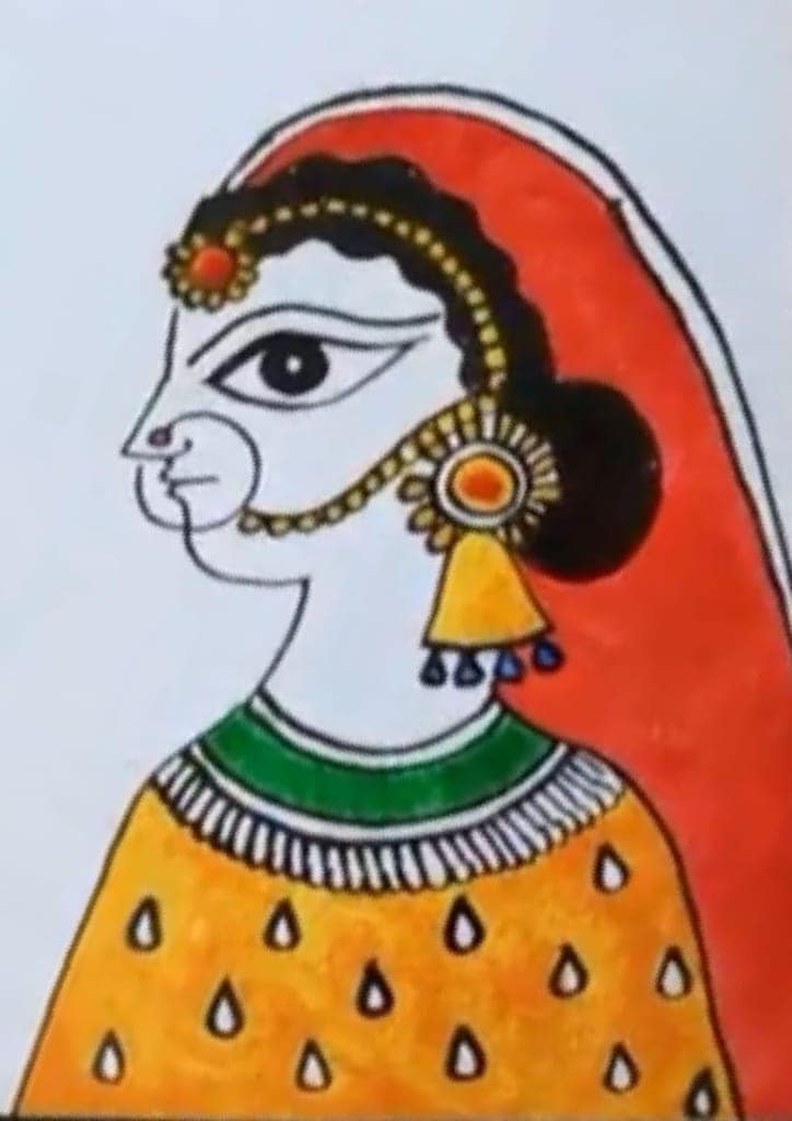 The brown box-Madhubani Painting kit,Tote Bag Painting kit,DIY kit,Craft kit for Kids and Adults,Birthday Gift,Return Gift,Navratri Gift for Kanya/Kanjak view 2