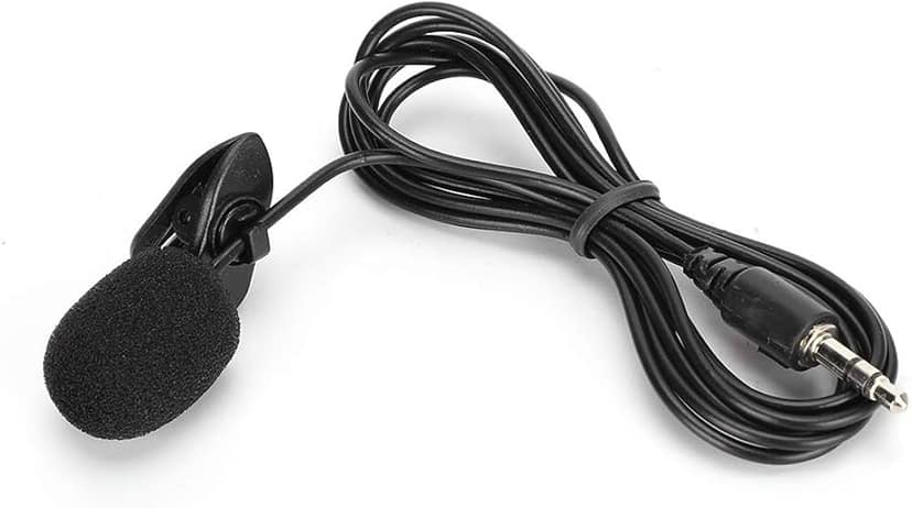 Generic External Clip-on Lavalier Microphone with 3.5mm Jack view 4