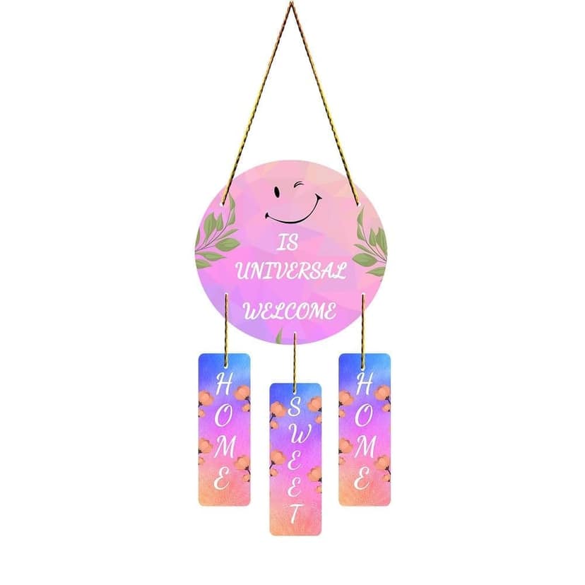 Charmor Home Sweet Home Wall Hanging Decorative Items for Home | Gifts | Living Room | Modern Decor Items (WH4618)