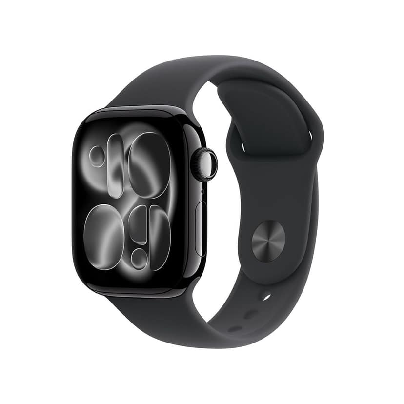 WEKTU Series 11 Smart Watch – 46mm Jet Black Aluminium Case with Black Sport Band (APPLE)
