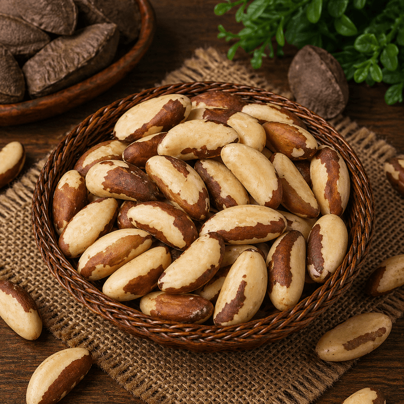 Premium Brazil Nuts (250g) | Rich in Selenium & Healthy Fats | Healthy Snacking