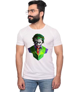 Nityanand Enterprises White Cotton Blend T-Shirt