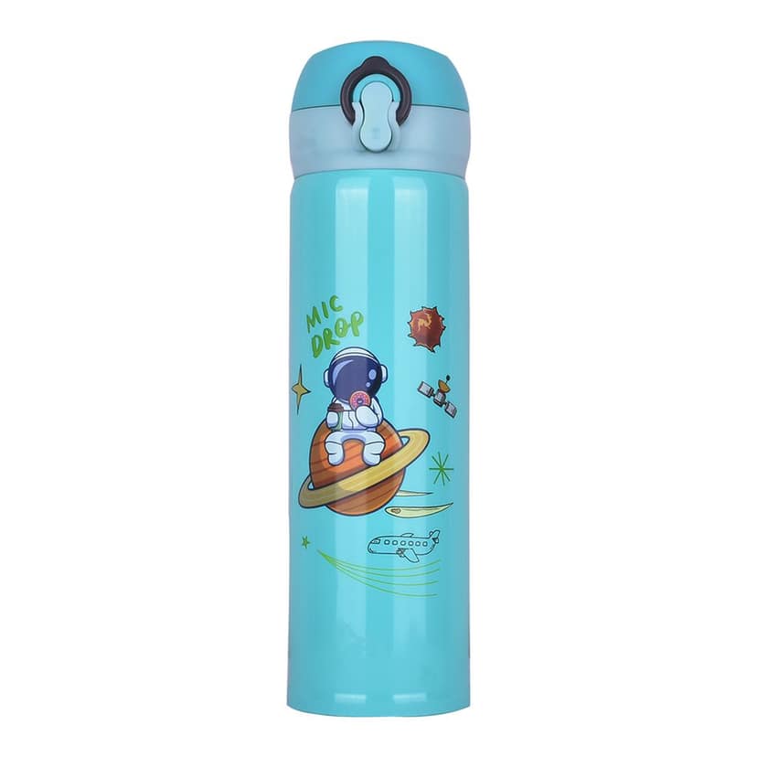 Astronaut Water Bottle | Water Bottle For Astronaut | Water Container For Astronaut | Stainless Steel Water Bottle | Kids Steel Water Bottle | Insulated Water Bottle | Stainless Steel Water Bottle | Sipper Water Bottle | Cute Water Bottle