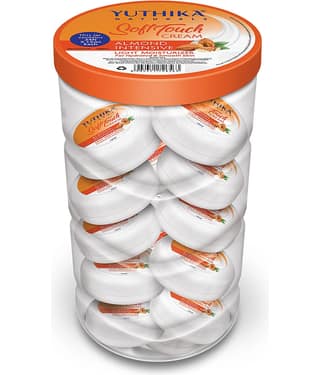 Yuthika Almond Intensive Light Moisturizer Cream 15ml Pack of 24, Non Sticky, Instant Hydration, Deep Nourishment