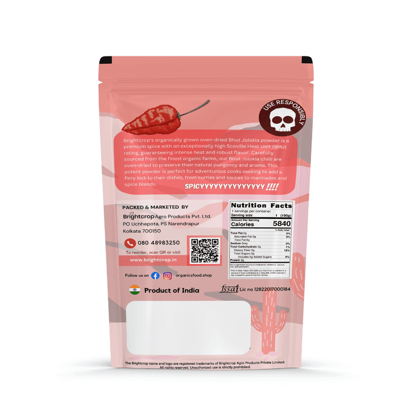 Bhut Jolokia Ghost Pepper Powder | King Chilli view 2