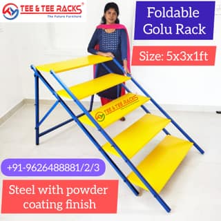 Foldable Golu Stand - 5 Steps