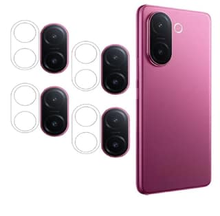 ISAAK Back Camera Lens Protector compatible for Vivo V60e 5G (Pack of 4)