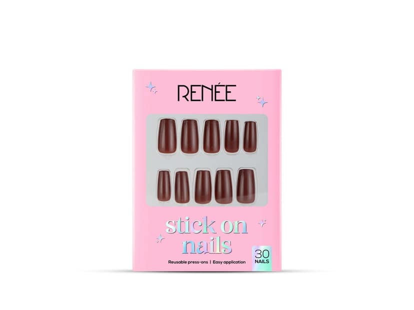 RENEE Stick On Nails - Glossy Nails 10