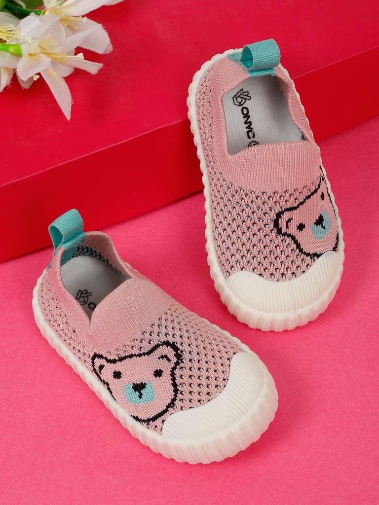 Teddy Toddlers' First Step Breathable Shoes - Pink (Unisex)
